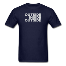 Load image into Gallery viewer, Outside Inside Outside by Gearheart Shirt - navy