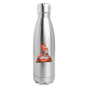 Kirby the Insulated Stainless Steel Water Bottle - silver