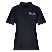 Load image into Gallery viewer, Pretty. Fast. Women. 2022 Polo Shirt (Dark Colors) - midnight navy