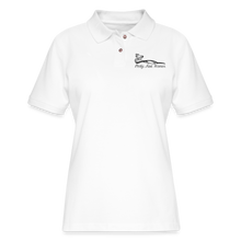 Load image into Gallery viewer, Pretty. Fast. Women. 2022 Polo Shirt (Light Colors) - white