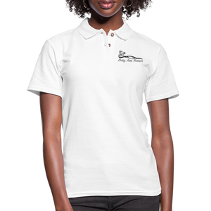 Pretty. Fast. Women. 2022 Polo Shirt (Light Colors) - white