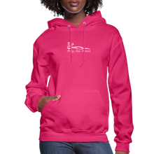 Load image into Gallery viewer, Pretty. Fast. Women. 2022 Pullover Hoodie (Dark Colors) - fuchsia