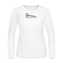Load image into Gallery viewer, Pretty. Fast. Women. 2022 Long Sleeve (Light Colors) - white