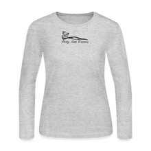 Load image into Gallery viewer, Pretty. Fast. Women. 2022 Long Sleeve (Light Colors) - gray