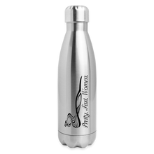 Load image into Gallery viewer, Pretty. Fast. Women. 2022 Insulated Water Bottle - silver
