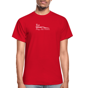 Pretty. Fast. Women. 2022 UNISEX T-Shirt (Dark Colors) - red